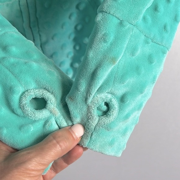 Girl's Minky Bubble Zippered Hoodie size 10/12 - Picture 7 of 7